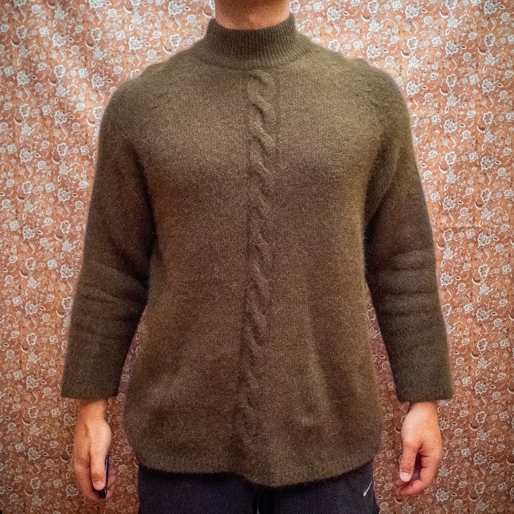 Olive Turtle Neck - image 2